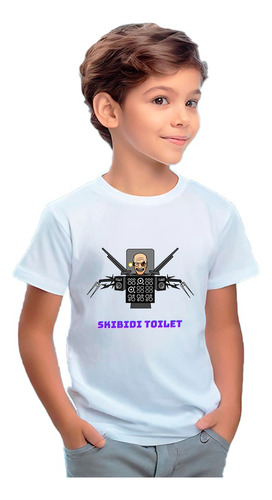 Remera Skibidi Toilet Científico Toilet  