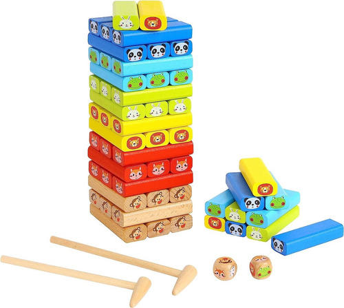 Jenga Animales Tookytoy Cadaqués Kids