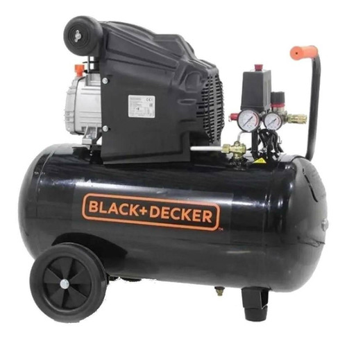 Compresor de aire eléctrico Black+Decker RCDV404BND558 50L 2hp 220V negro