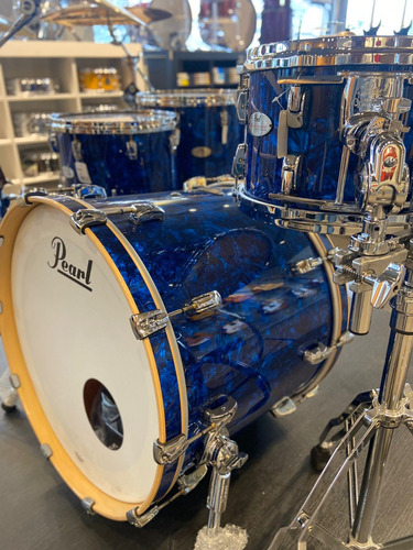 Bateria Profesional Pearl Reference 22 12 14 16 Blue Abalone