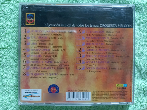 Eam Cd 15 Pistas Para Cantar Como Nino Bravo 2001 Karaoke