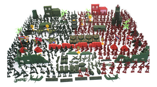 330 Piezas Juguete De Soldados Realistas En Miniatura Figura