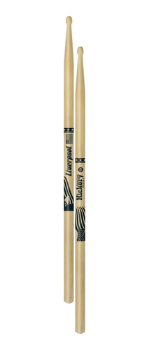 Baqueta 5a Ponta De Madeira Hickory Par Hy 5am Liverpool