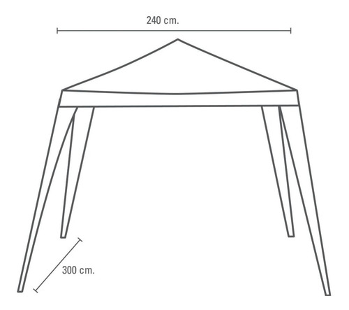 Imagen 5 de 5 de Carpa Toldo Armable 3x3 Gazebo Envío Gratis