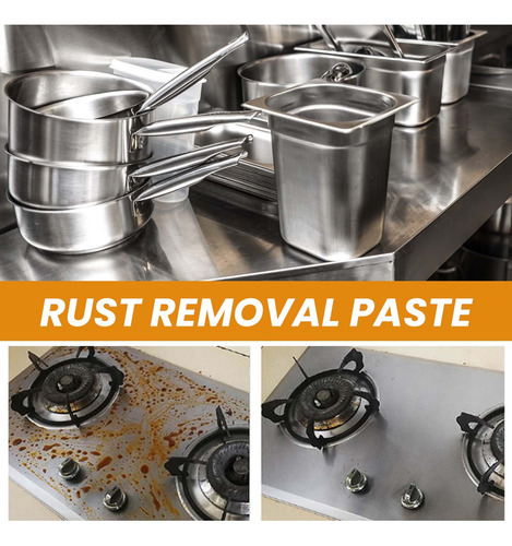 Pasta De Limpeza De Aço Inoxidável Para Remoção Rápida De Fe