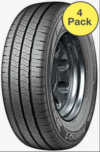 Paq 4 Llantas Kumho Portran Kc53 235/65r16c 118/116r 6pr