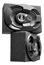 Comprar Par De Bafles 6x9 Parlantes Bomber Cajas Con Bornera