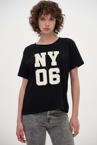 Remera Nyc 06 Mujer Sweet Estampada