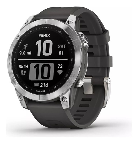Relógio Smartwatch Monitor Cardíaco E Gps Garmin Fênix 7