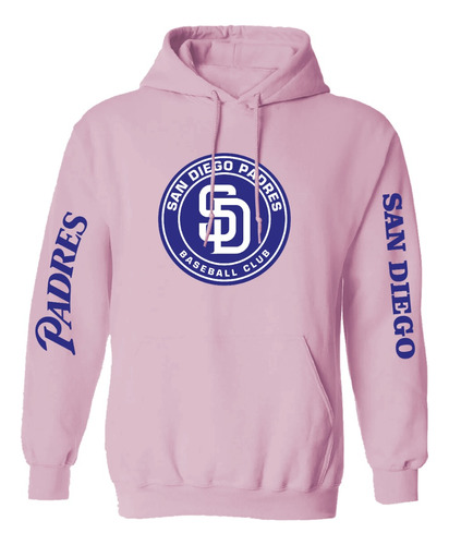 Sudadera Modelo Mlb San Diego Padres Pink