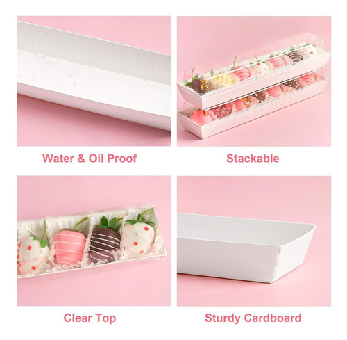 25 Cajas Para Macarrones, Cajas Para , Multiusos, Para
