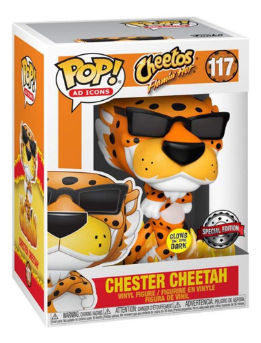 Chester Cheetos Flamin Hot 117 (glow In The Dark)