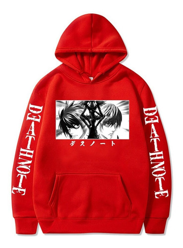 Sudadera Con Capucha Anime Yagami Light Kira L Death Note Pa