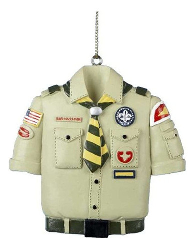 Kurt Adler Boy Scouts De America Bronceado Camiseta Uniform