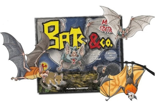 Bats & Co. - Maxi Edition - Murcielagos Y Roedores X3 Unidad