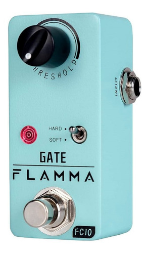 Pedal Efecto Compuerta De Ruido Flamma Fc10 Noise Gate Mini