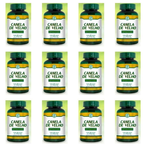Imagem 1 de 1 de Suport Canela De Velho 1750mg C/60 (kit C/12)