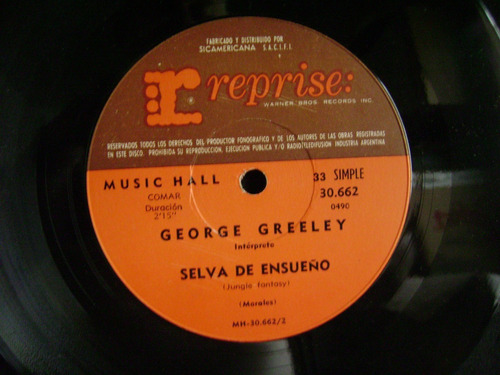 George Greeley Selva De Ensueño-vinilo Simple-9 Puntos