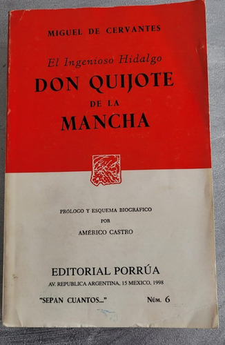 Don Quijote De La Mancha - Cervantes Saavedra, Miguel De