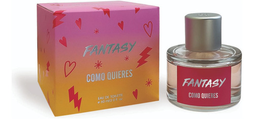 Perfume De Mujer Como Quieres Fantasy 60ml