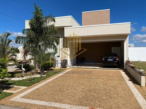 Imagem 1 de 7 de Casa Em Condomínio Para Venda Em Paulínia, Condomínio Campos Do Conde Ii, 3 Dormitórios, 3 Suítes, 4 Banheiros, 2 Vagas - Casa 668_1-1961691