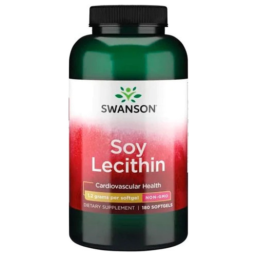 Soy Lecithin 1.2 Gr 180 Softgels Swanson