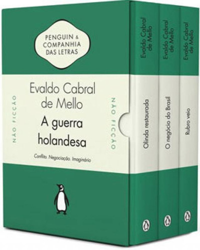 Caixa A Guerra Holandesa: Conflito. Negociação. Imaginário, De Cabral De Mello, Evaldo. Editora Penguin - Companhia Das Letras, Capa Mole Em Português