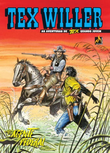 Tex Willer Nº 18 - Vol. 18: O Agente Federal, De Boselli, Mauro. Editora Mythos, Capa Mole Em Português