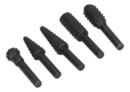 Conjunto De Brocas Para Escultura Em Madeira, 5 Peças, Burr