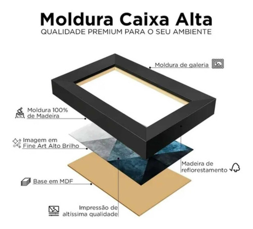 Imagem 5 de 6 de Quadro 40x60 Moldura Premium Cidades Japão Personalizado