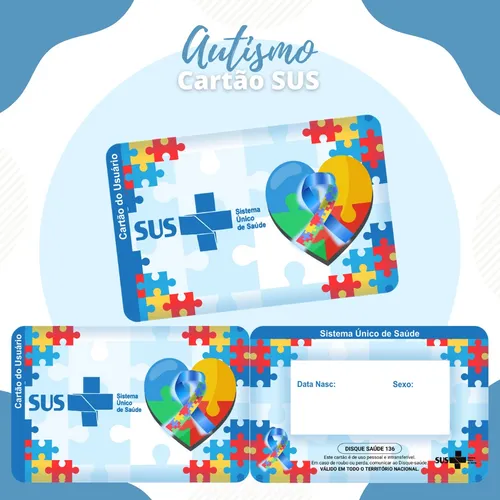 Cartão Do Sus Personalizado