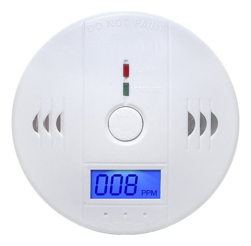 Alarma Detector De Gas Y Humo Monoxido De Alarma Hogar