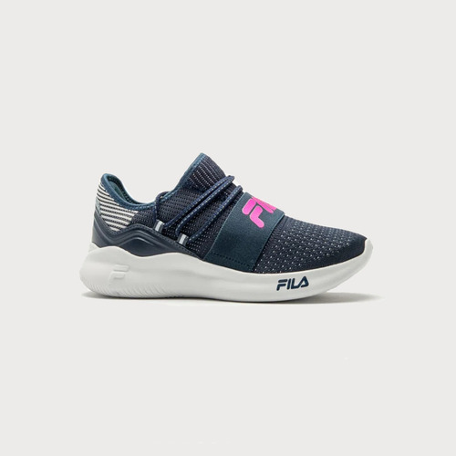 Zapatillas Fila Trend 2.0 color navy/silver/pink glo - adulto 35 AR