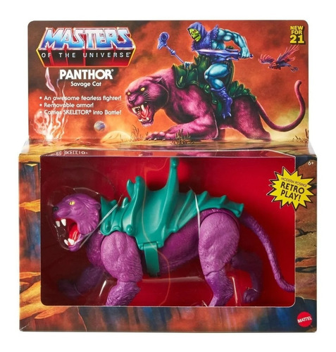 Imagem 1 de 6 de He-man Mestres Universo Panthor Mattel Masters Universe