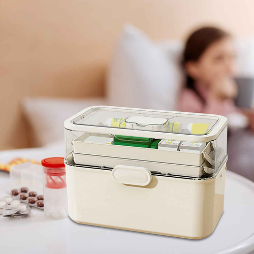 Caja De Almacenamiento Multicapa Medicinedd Household Medici