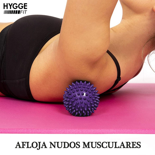 Imagen 6 de 10 de Pelota Pinches 7,5cm Masajes Miofasciales Descontracturante