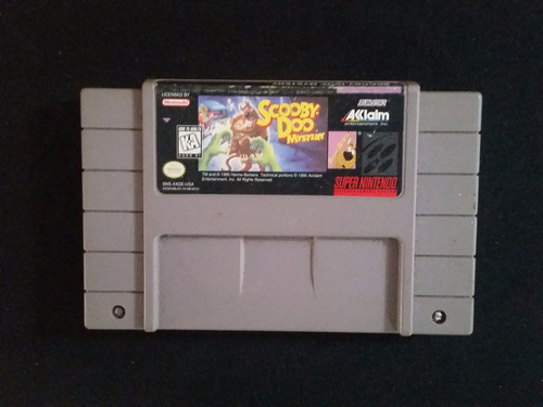 Scooby Doo Mystery Snes