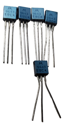 Transistor M9643 / 2n3906 Pnp Si, General Purpose Motorola