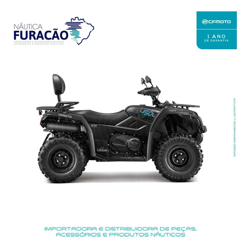 Imagem 4 de 4 de Quadriciclo Atv Cf Moto Cfmoto Cforce 450 L