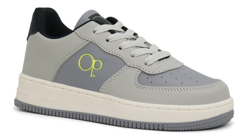 Zapatilla Juvenil. Baquilio-j22 Grey/lime.