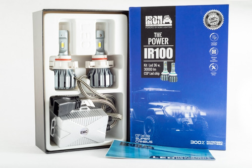 Imagen 1 de 10 de Kit Cree Led H7 H11 9005 Hb4 9006 Canbus Iron Led Alta Gama