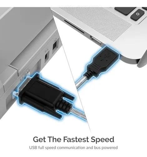 Sabrent Adaptador Usb A Rs-232 Db9 Serial De 9