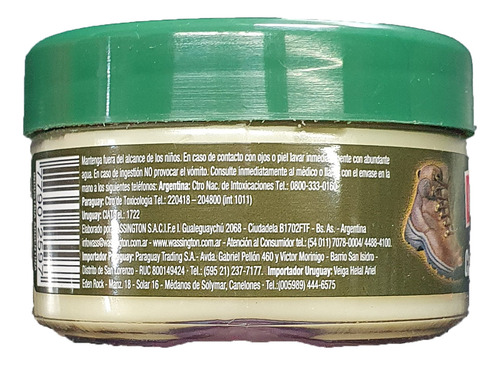 Crema Calzado Cuero Engrasado Wassington