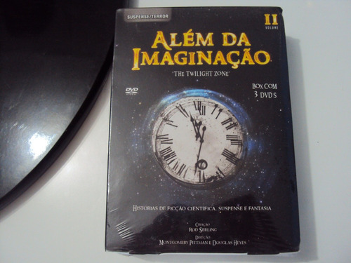 Box Alem Da Imaginaçao 3-dvs Vol.2 Lacrado Dublado P/b