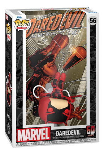 Funko Pop! Capa de quadrinhos da Marvel Knights: Daredevil #56