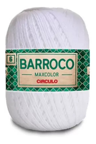 Barbante Barroco Maxcolor Fio 6 400g - 3 Unidades