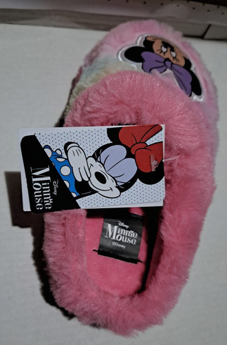 Pantufla De Niña Con Chiporro Minnie Mouse Y Daysi Original