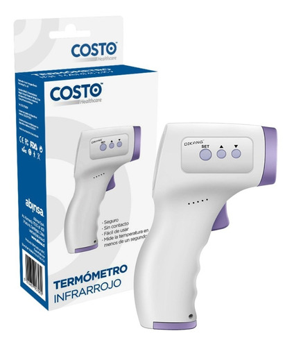 Termometros Infrarrojo Digital Con Pilas / Costo Healthcare