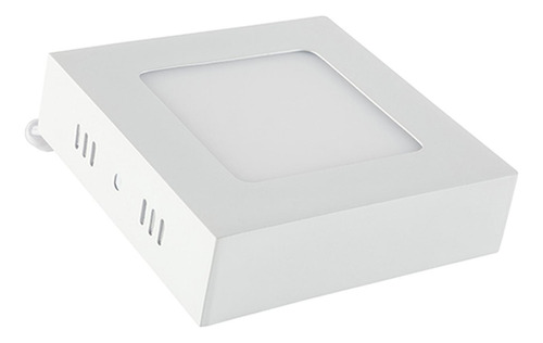 Lámpara Led Cuadrada Para Sobreponer 18 W Blanco