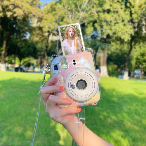 Funda Transparente Instax Mini 12 Funda Protectora Cámara 30